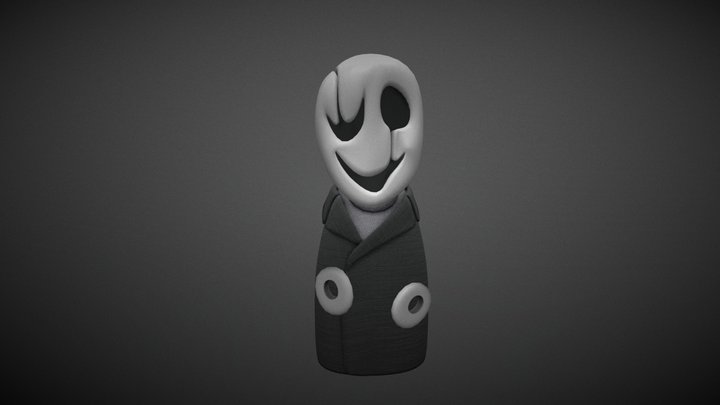 MysteryMan (Gaster) 3D Model