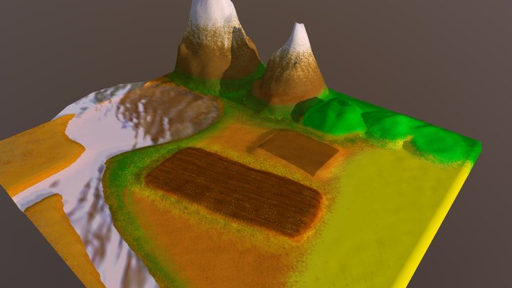 Terrain 3D Model