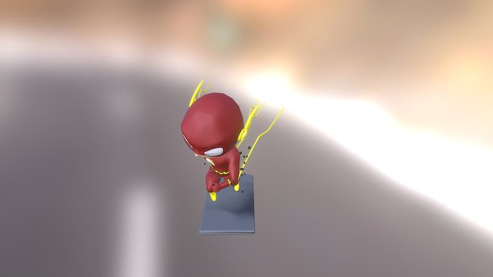 Flash chibi 2 3D Model