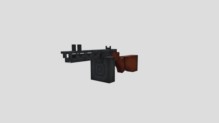 PPSH-41 3D Model
