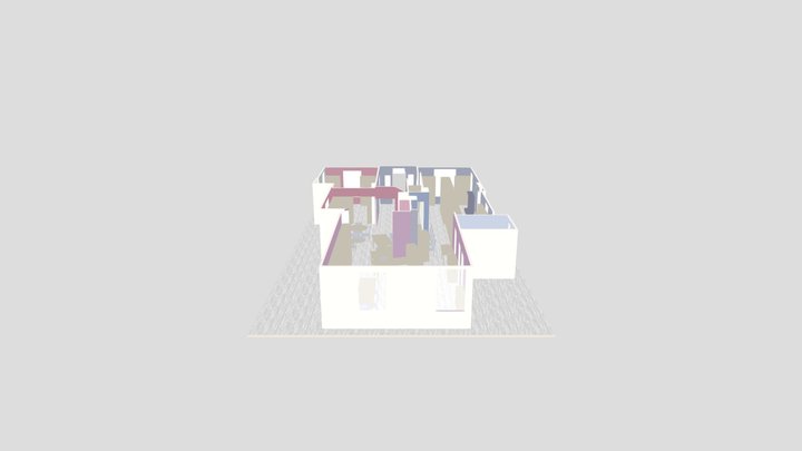 Library 3D Model