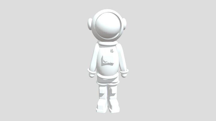 astronaut 3D Model