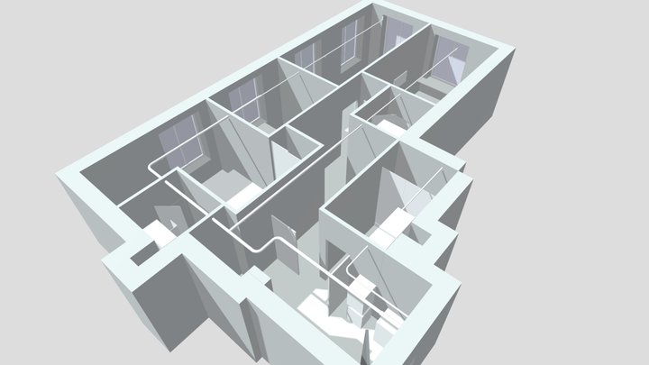 plan_office_25 3D Model