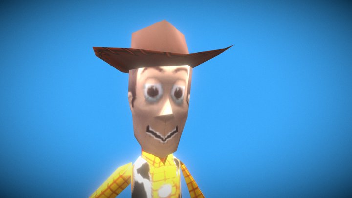 Woody (Toy Story Racer) 3D Model