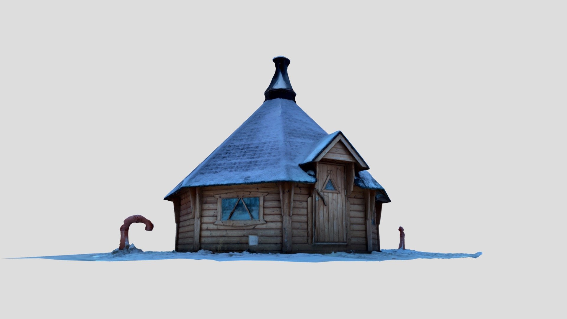 Arctic BBQ Cabin