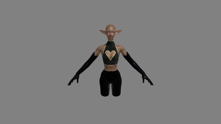 JJ GameRes/w Textures 3D Model