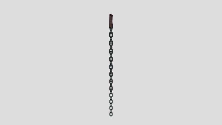 Wall Hanging w/ Chains 3D Model