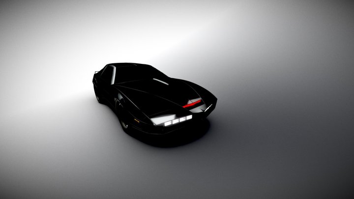 KITT car 3D Model