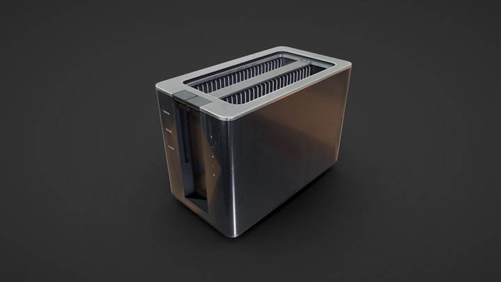 Brand New Toaster 3D Model