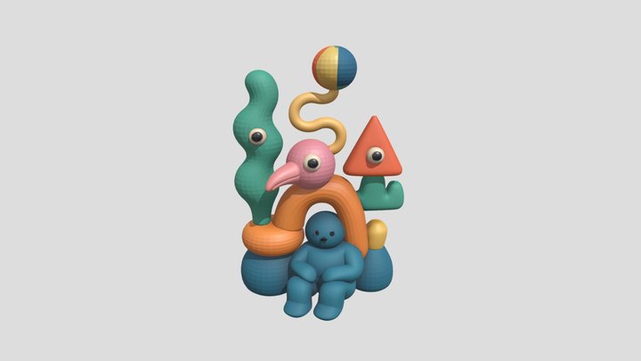 Forest Crazy Toy Asset