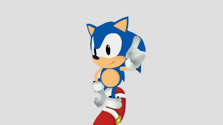Sonic-r 3D models - Sketchfab