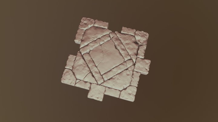 Tile Mesh High 3D Model