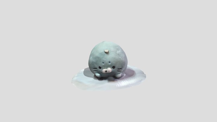 Plush Seal (3D Scan) 3D Model