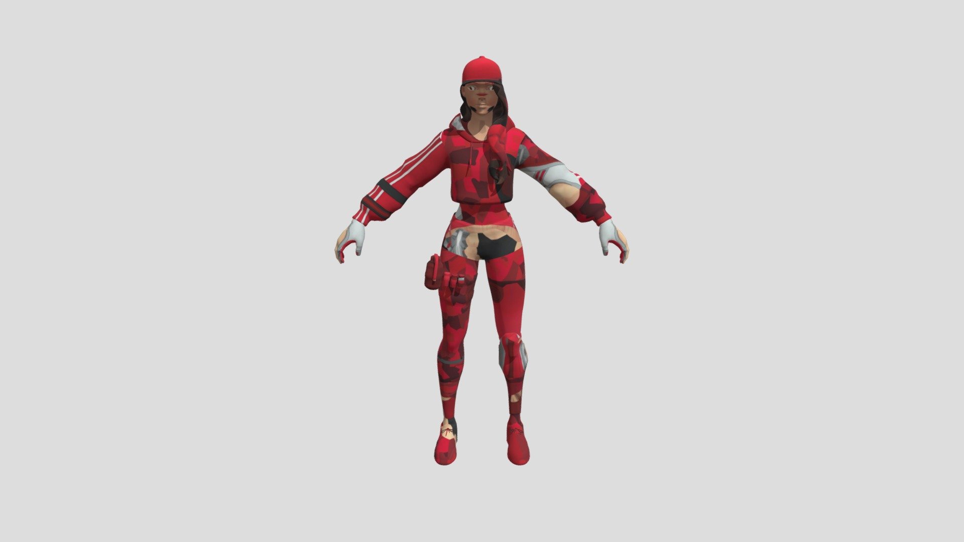 fortnite-ruby - 3D model by googfoox231 [3e6185a] - Sketchfab