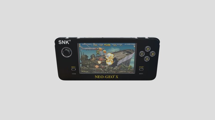 Neo Geo X 3D Model