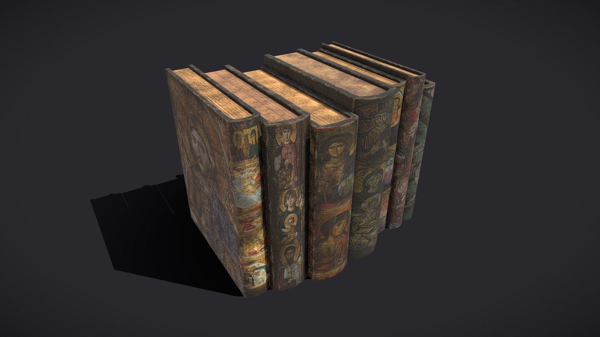 Medieval Books Row2 Design2