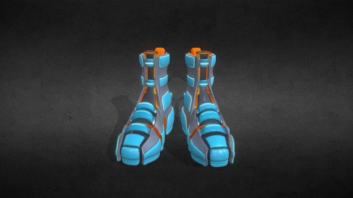 Shoes 3D. Future 3D Model