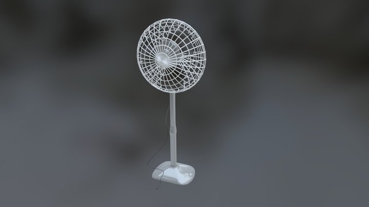 Tarea - Ventilador 3D Model