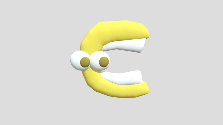 L (Alphabet Lore) - Download Free 3D model by aniandronic
