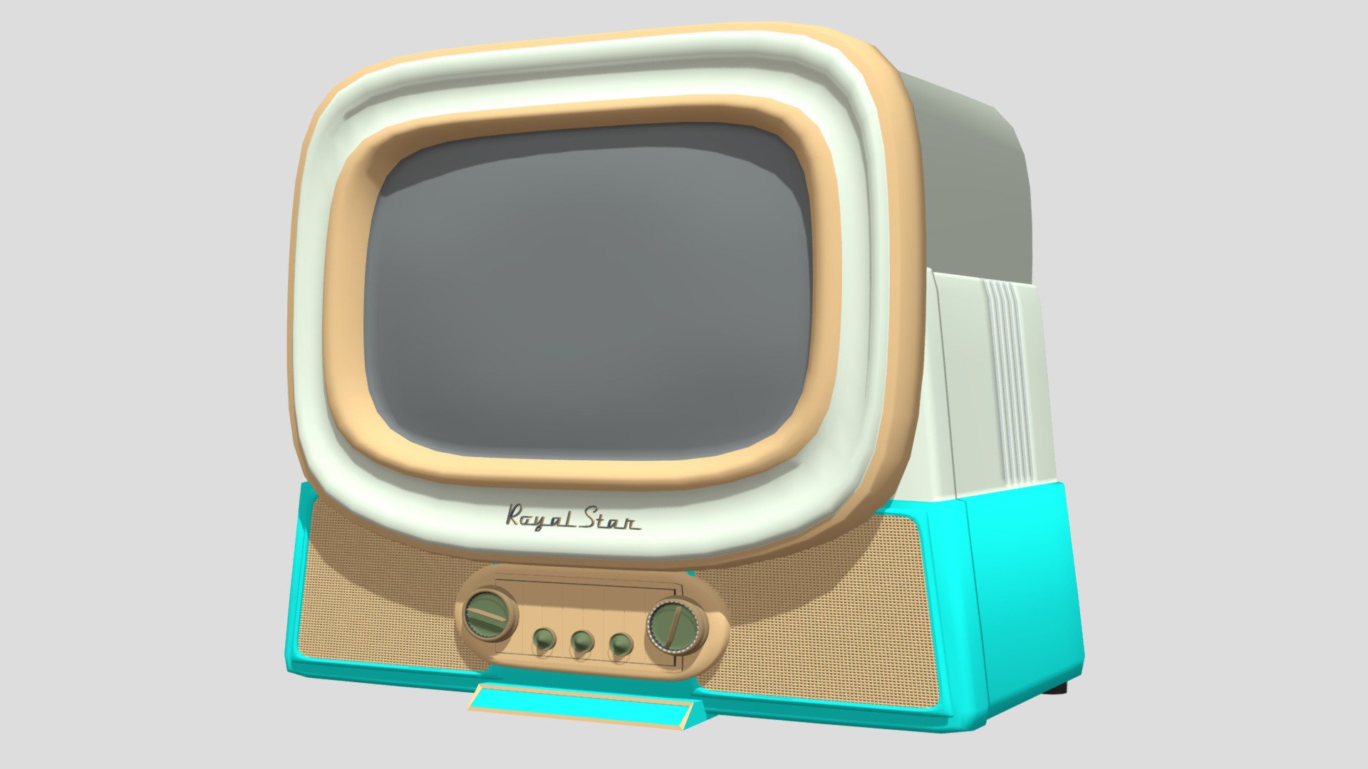 Retro 1950s TV