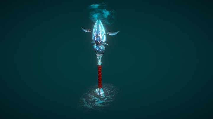 IceStaff-TimHuysentruyt-WeaponcraftDesign 3D Model