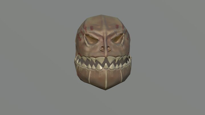 Skull Pirate B2C2 3D Model
