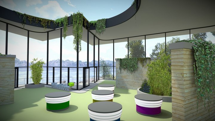 VR PRESENTATION-ROOM 3D Model