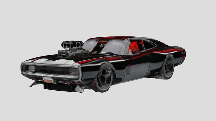 Dodge Charger Beast 3D Model