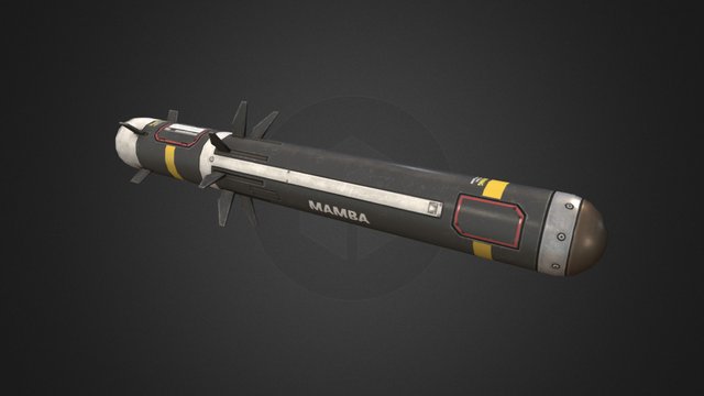 Missile 3D Model