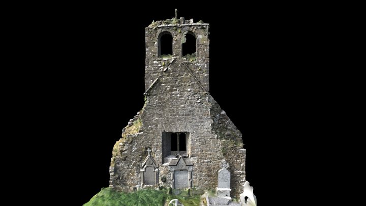 Rathayne Ruin Wall 3D Model