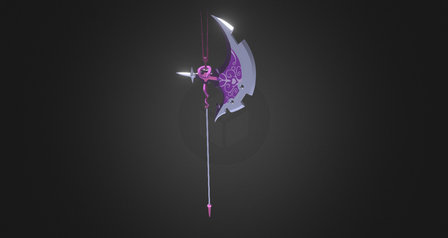 Rory Mercury's Battle Axe 3D Model