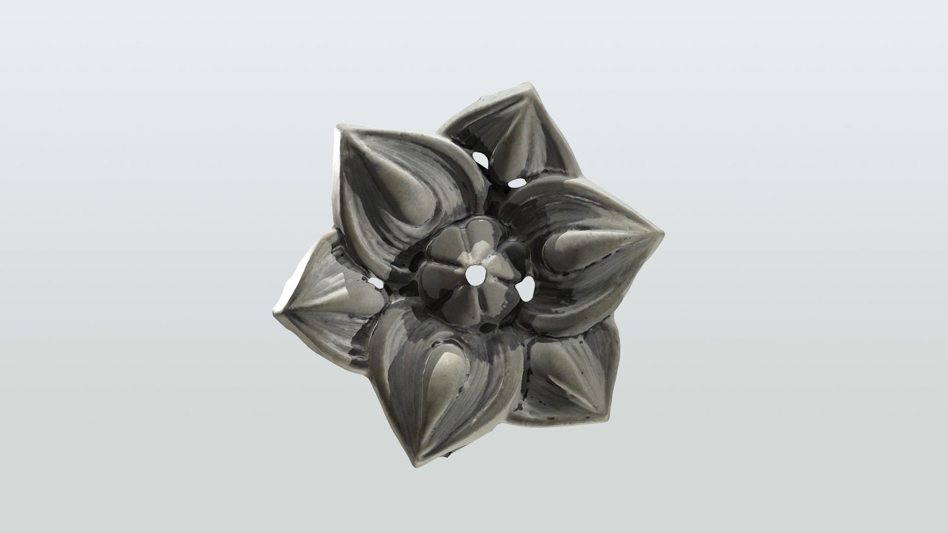 Zinc Rosette 2