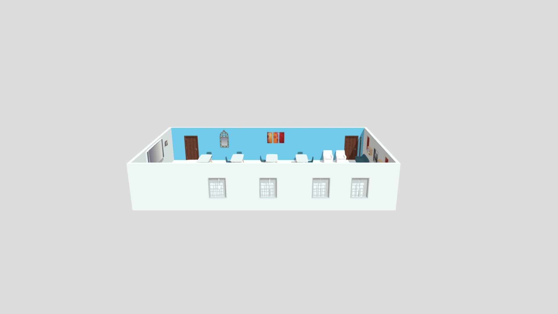 Coffee lounge classroom