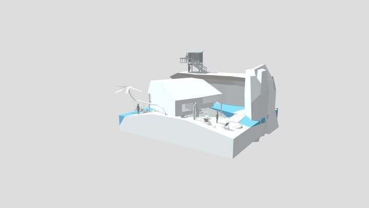 By The Ocean - Update chosen Diorama and House 3D Model