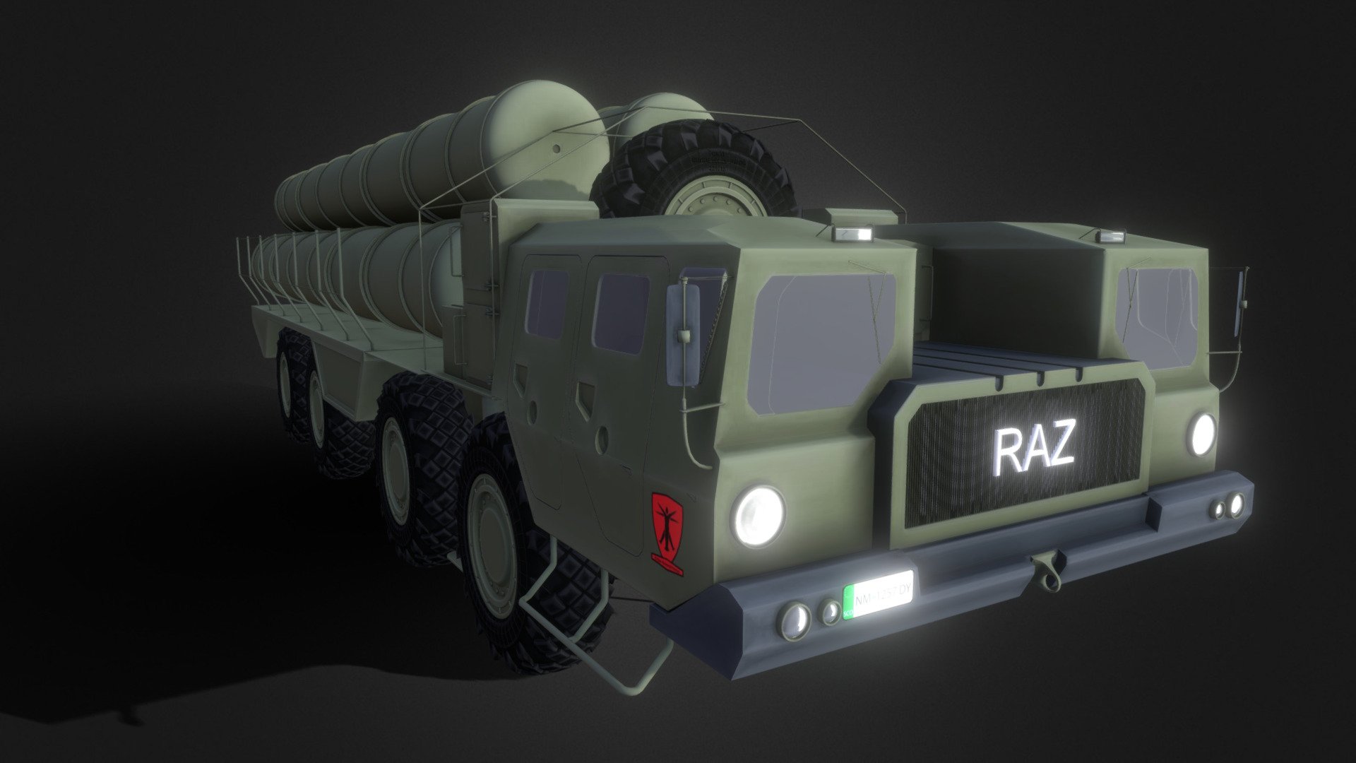 Surface To Air Missile System - 3D model by pillowcaker [3e6bac4 ...