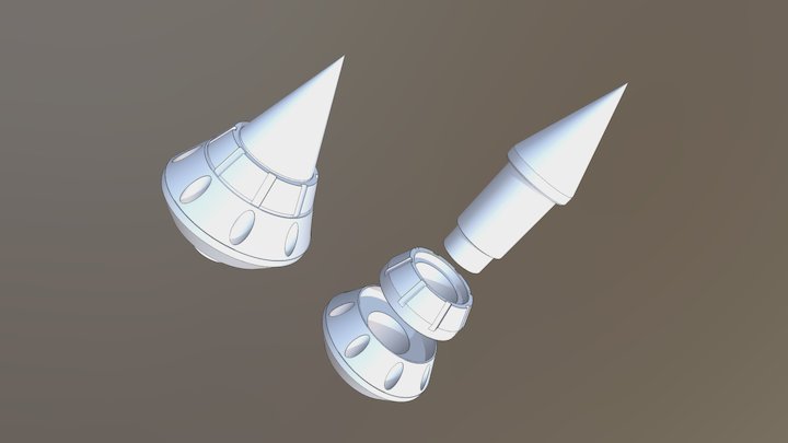 vesMO 3DSP-22 3Dスパイク22 3D Model