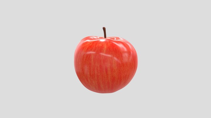 Apple 3D Model