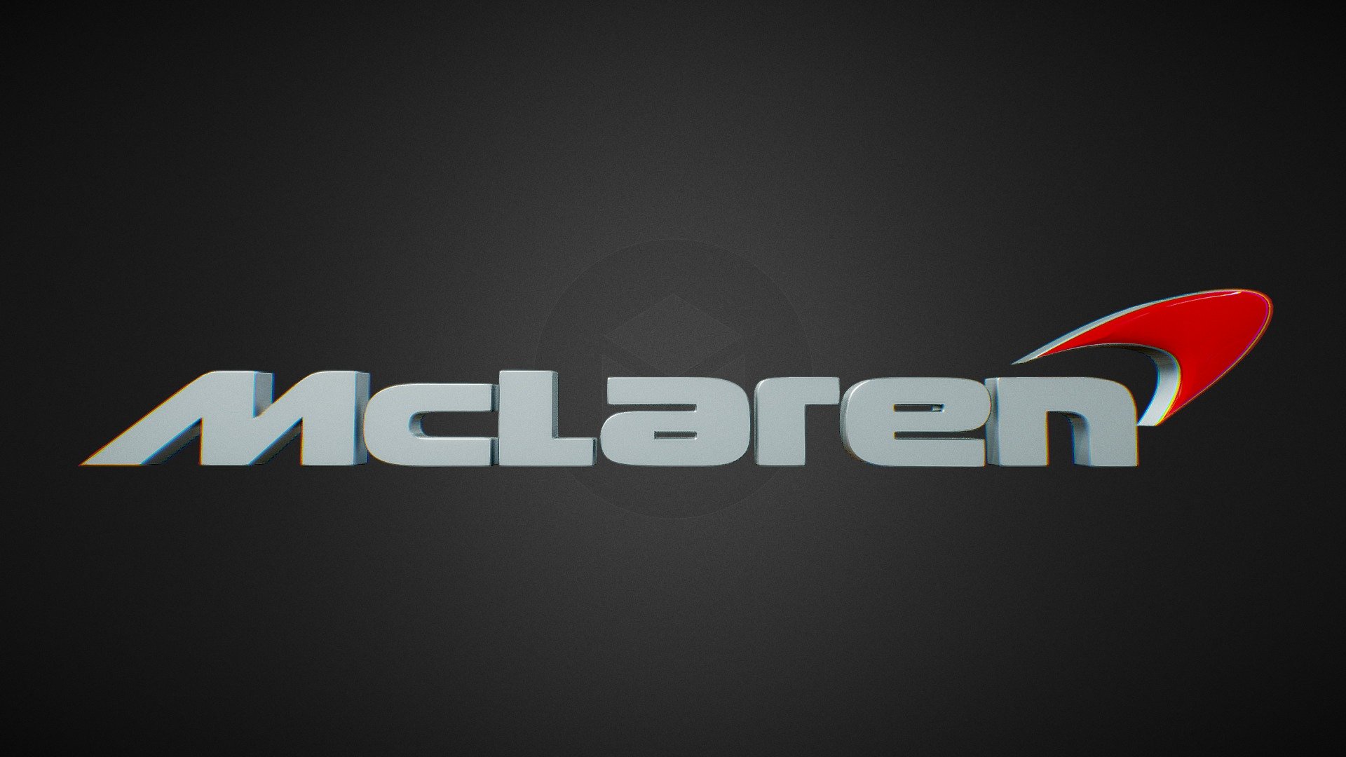 Mclaren Nameplate - Download Free 3D model by Black Snow (@BlackSnow02 ...