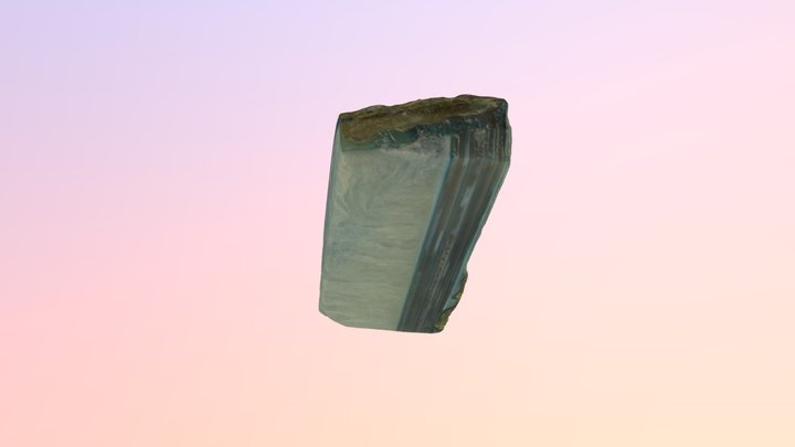 Crystal Photoscan 3D Model