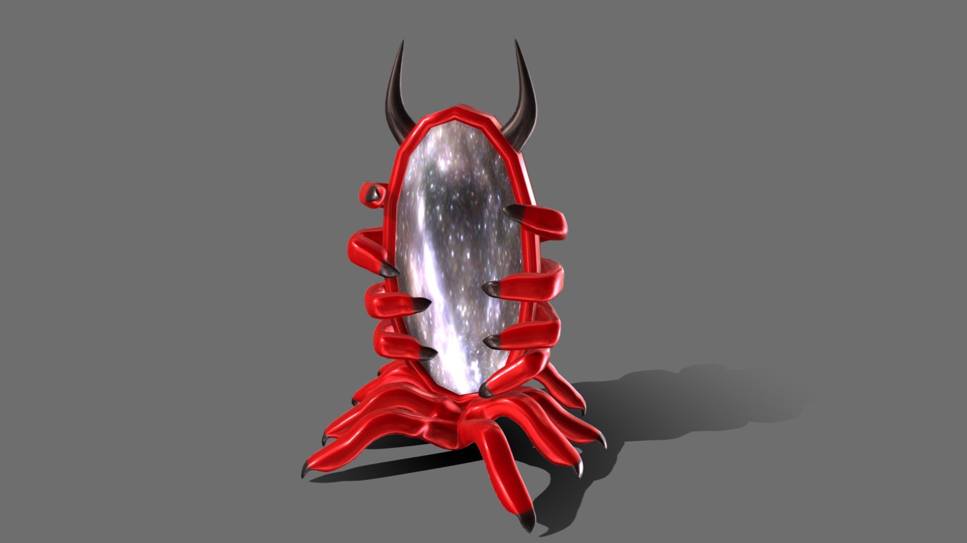 Demon Mirror - 3D model by cosmicflux (@cosmic-flux) [3e7186a] - Sketchfab