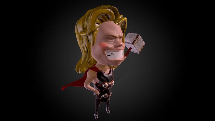Mini Thor 3D Model