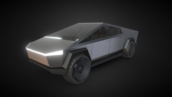 Tesla Cybertruck – Free 3D Model STL