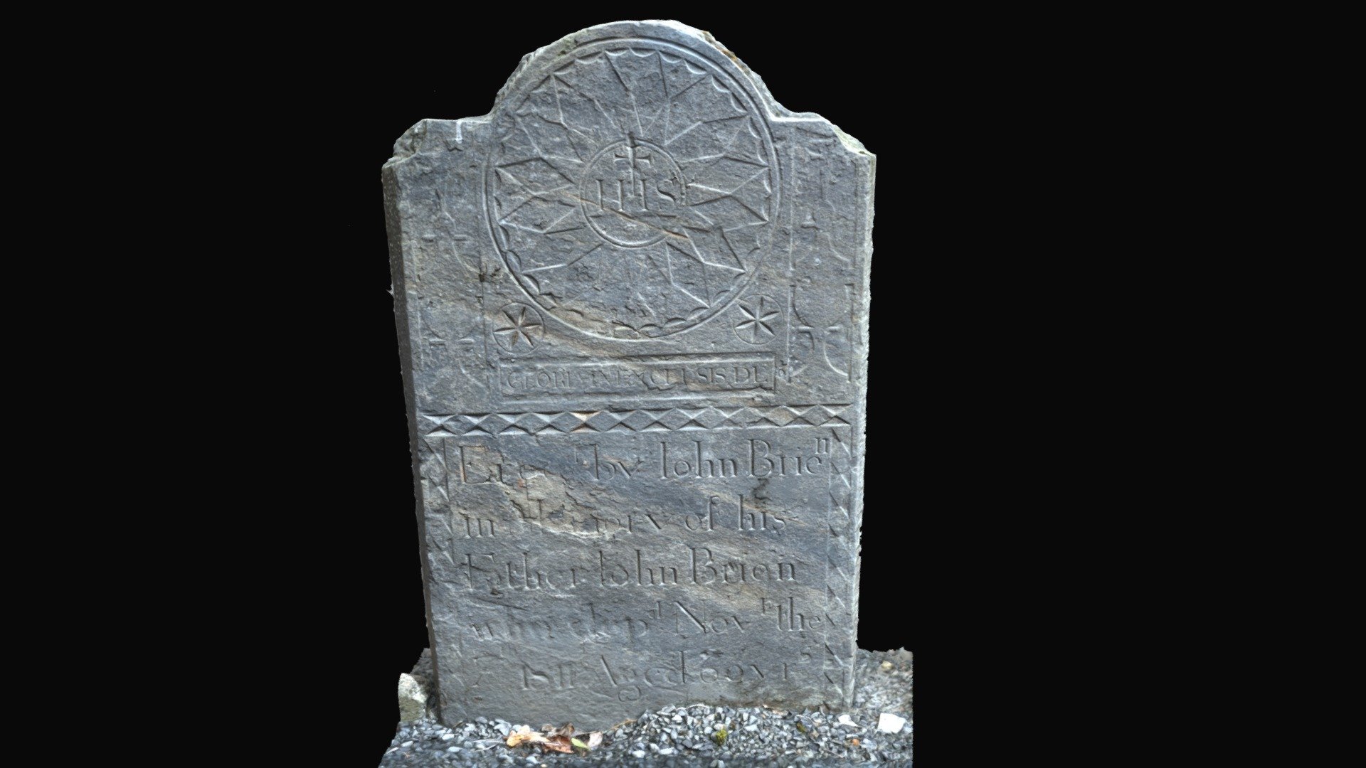 Nenagh Friary (TN020-037002-) Headstone - Download Free 3D model by ...