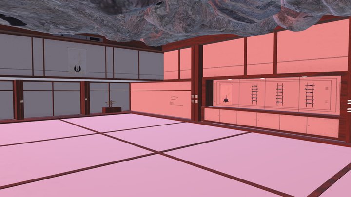 Jedi Dojo Model 3D Model