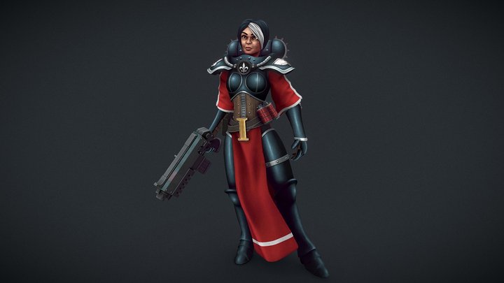 Sister of Battle 3D Model