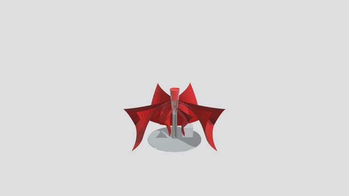 FLor animatesExpgbl 3D Model