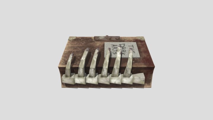 AS1 Dungeon Book 3D Model