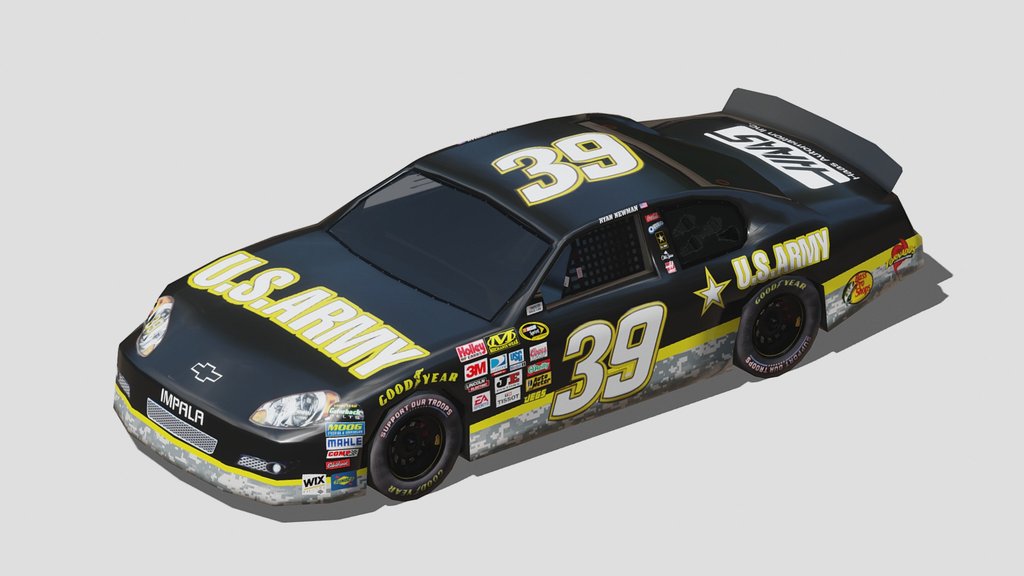 Chevy Impala US Army NASCAR