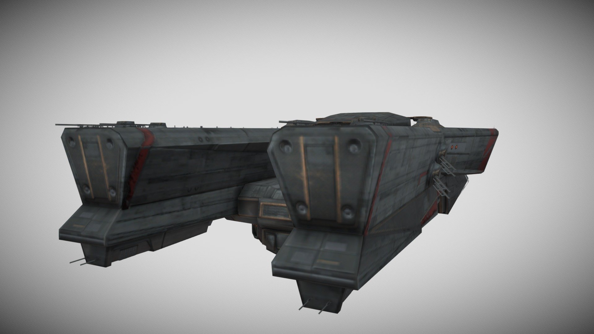 Warship - Download Free 3D model by photon (that one larry) (@Professor ...