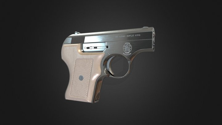 Smith & Wesson Model61 "Escort" 3D Model